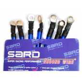 สายกราววาย Ground-wire Sard สายเงิน 10.0mm. 7เส้น สีน้ำเงิน